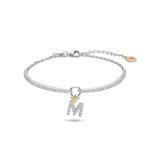 Bracciale Lettera Argento M