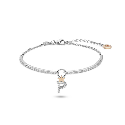 Bracciale Lettera Argento P