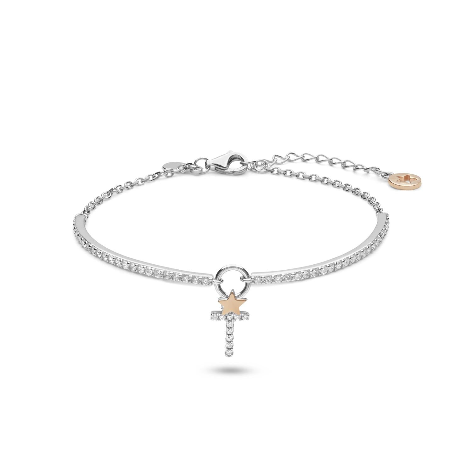 Bracciale Lettera Argento T