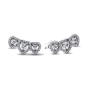 Orecchini Tre Cuori
Argento Sterling 925