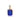 Charm Pendente Pietra Esagonale Blu