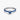 Anello Blu Chakra Heart Pandora MEArgento Sterling 925 (Misura 56)