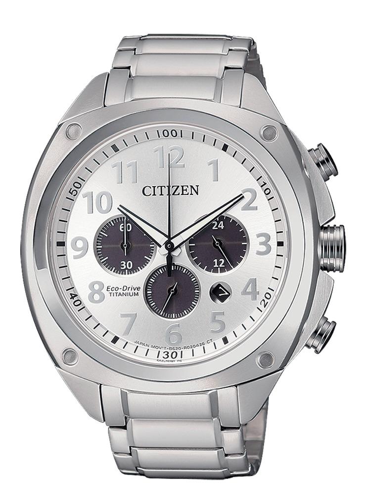 Orologio Citizen Uomo Eco Drive Crono SuperTitanio