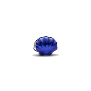 Mini Charm Conchiglia effetto metallico blu
Argento Sterling 925