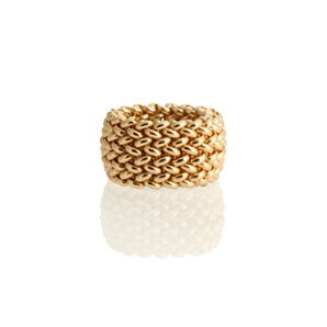 Anello Unoaerre Chicco Dorato Fascia Media
