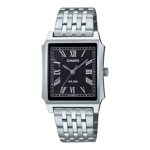 Orologio Casio cassa rettangolare bracciale acciaio