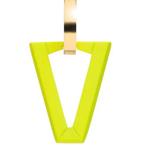 Mono orecchino Valentina Ferragni Uali Fluo Lime