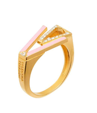 Anello Valentina Ferragni Mia Pink