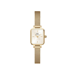 Orologio Daniel Wellington Quadro Mini Evergold Champagne