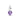Charm Mini Pendente Purple Chakra Heart Pandora ME