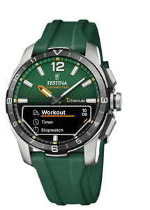 Orologio Festina da uomo connected verde