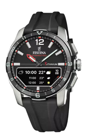 Orologio Festina da uomo connected nero