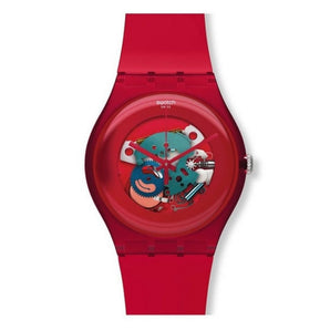 Orologio Swatch New Gent Red Lacquered SUOR101