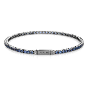 Bracciale Unoaerre Tennis pietre blu