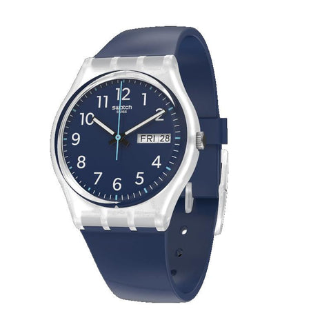 Orologio Swatch rinse repeat navy