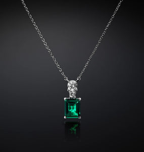 Collana Chiara Ferragni emerald pendente