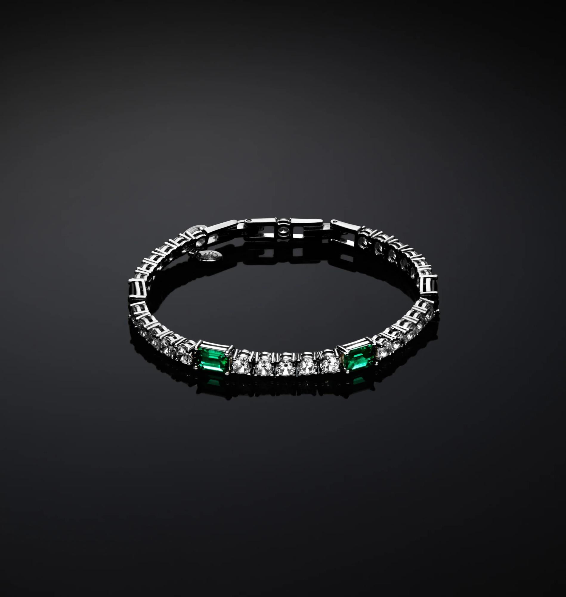 Bracciale Chiara Ferragni tennis emerald