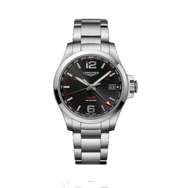 Orologio Longines Conquest V.H.P. GMT L3.718.4.56.6