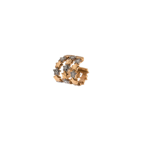 Earcuff 3 fili Stelle alternate