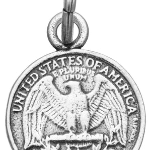 Charm Giovanni Raspini moneta quarter dollar