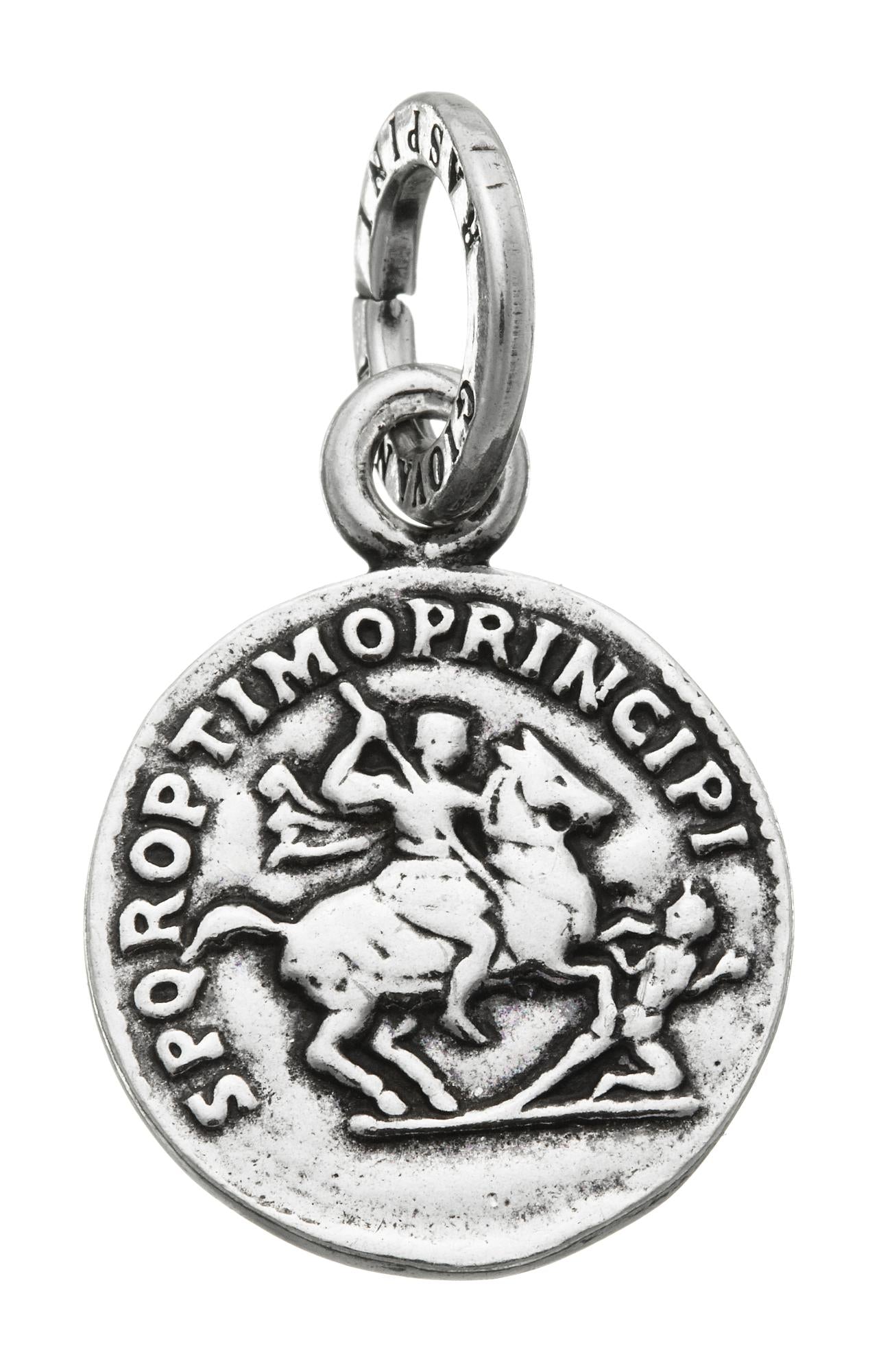 Charm medaglia imperatore piccola