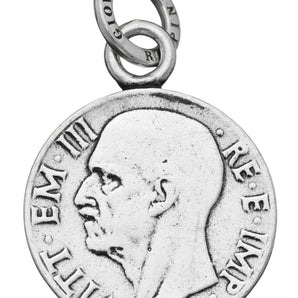 Charm medaglia Vittorio Emanuele