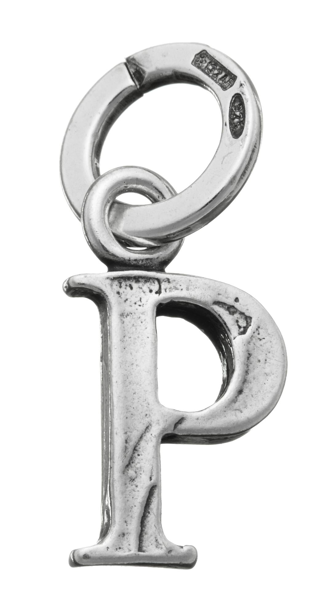 Charm lettera logo ''P"