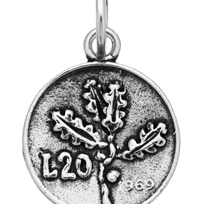 Charm Raspini moneta 20 lire
