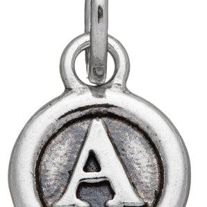 Charm Giovanni Raspini lettera a bottone "A"