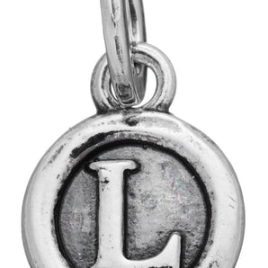 Charm lettera bottone ''L''