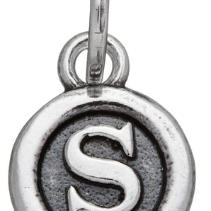 Charm Giovanni Raspini lettera a bottone "S"