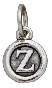 Charm Giovanni Raspini lettera a bottone "Z"