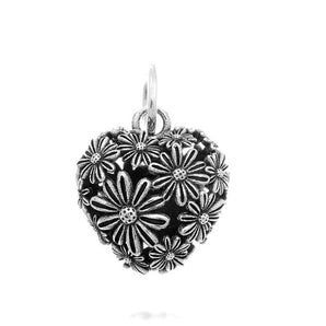 Charm Giovanni Raspini cuore di margherite