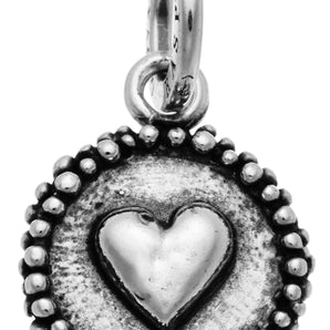 Charm Giovanni Raspini cuoricino perlage