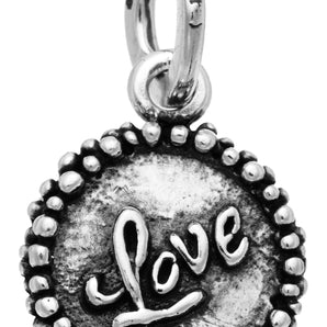 Charm "Love" perlage