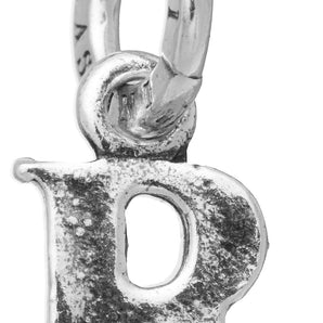 Mini charm lettera logo R