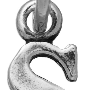 Mini charm lettera logo S
