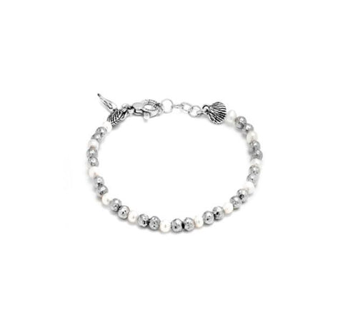 Bracciale Raspini Sicily light argento e perle