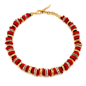 Collana Giovanni Raspini Bali red