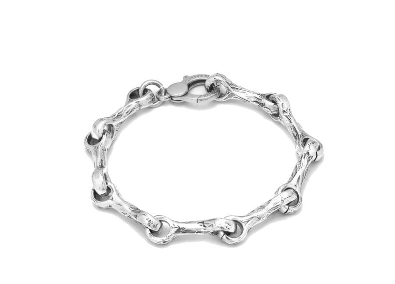 Bracciale Raspini Alec grande da uomo in argento