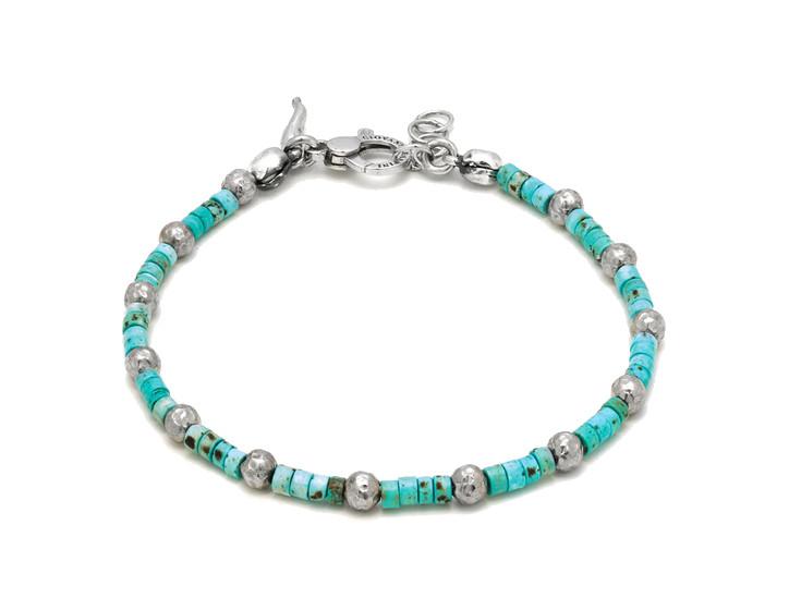 Bracciale Raspini in argento da uomo Tango Howlite