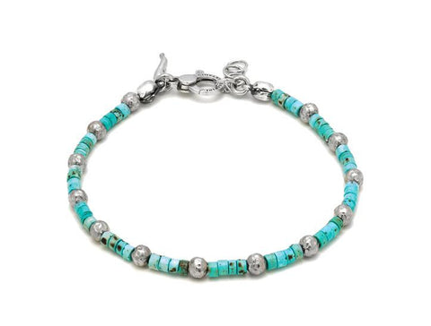 Bracciale Raspini in argento da uomo Tango Howlite