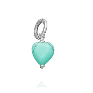 Charm Giovanni Raspini cuore turchese