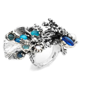 Anello Giovanni Raspini pacific blue reef