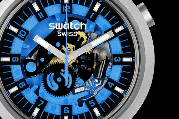 Orologio Swatch Azure blue daze