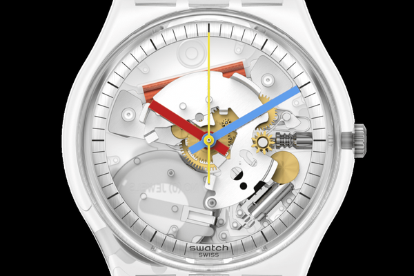 Orologio Swatch clearly gent