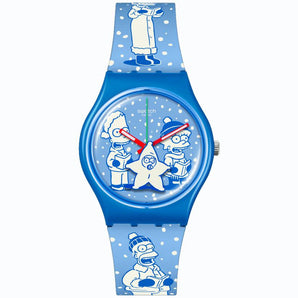 Orologio Swatch Tidings of joy - The Simpsons Collection