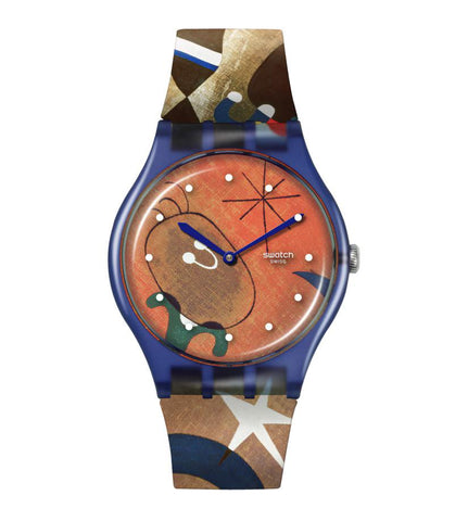 Orologio Swatch Miro's women & bird in the moonlight