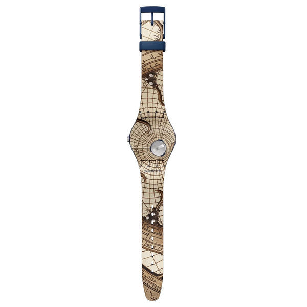 Orologio Swatch the great wave by hokusai & astrolabe