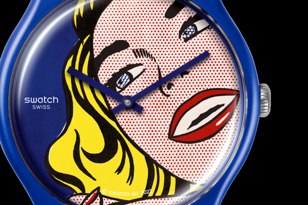 Orologio Swatch Collezione MOMA Girl by Roy, Lichtenstein